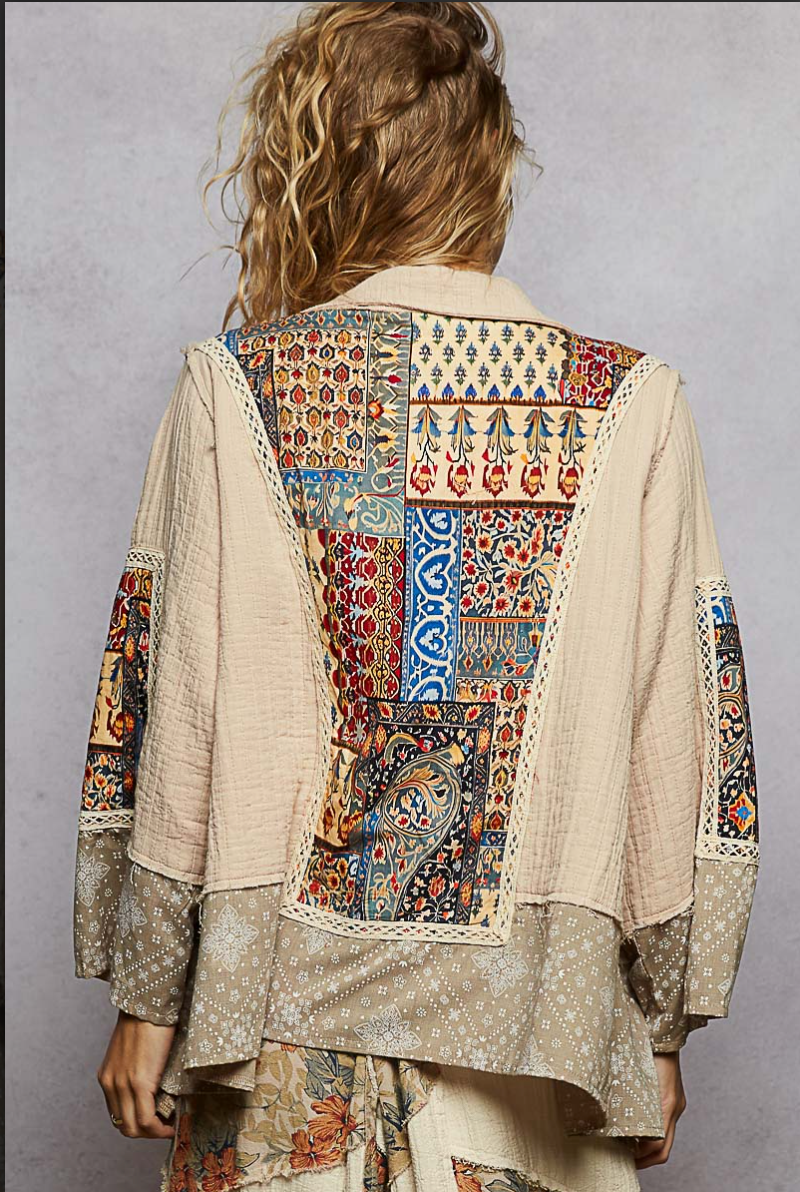 Natural Paisley Jacket