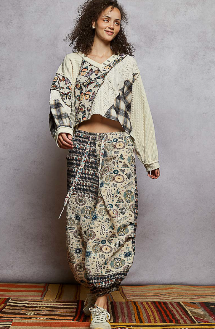 Jacquard Sand Jogger