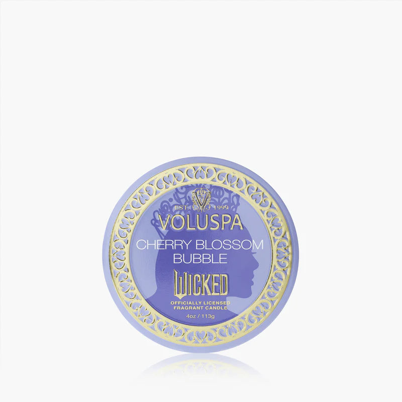 Cherry Blossom Bubble Mini Tin Candle