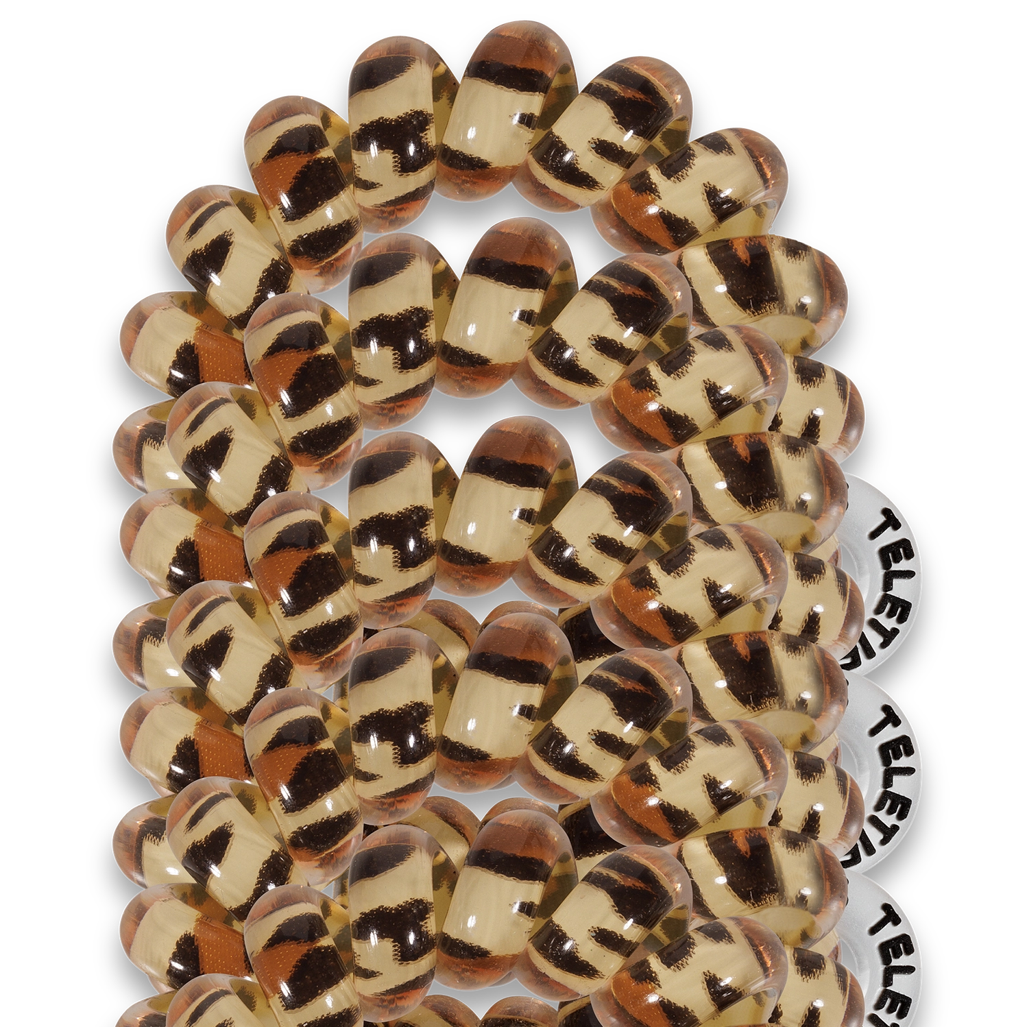 Tiny Hair Coils - Leopard