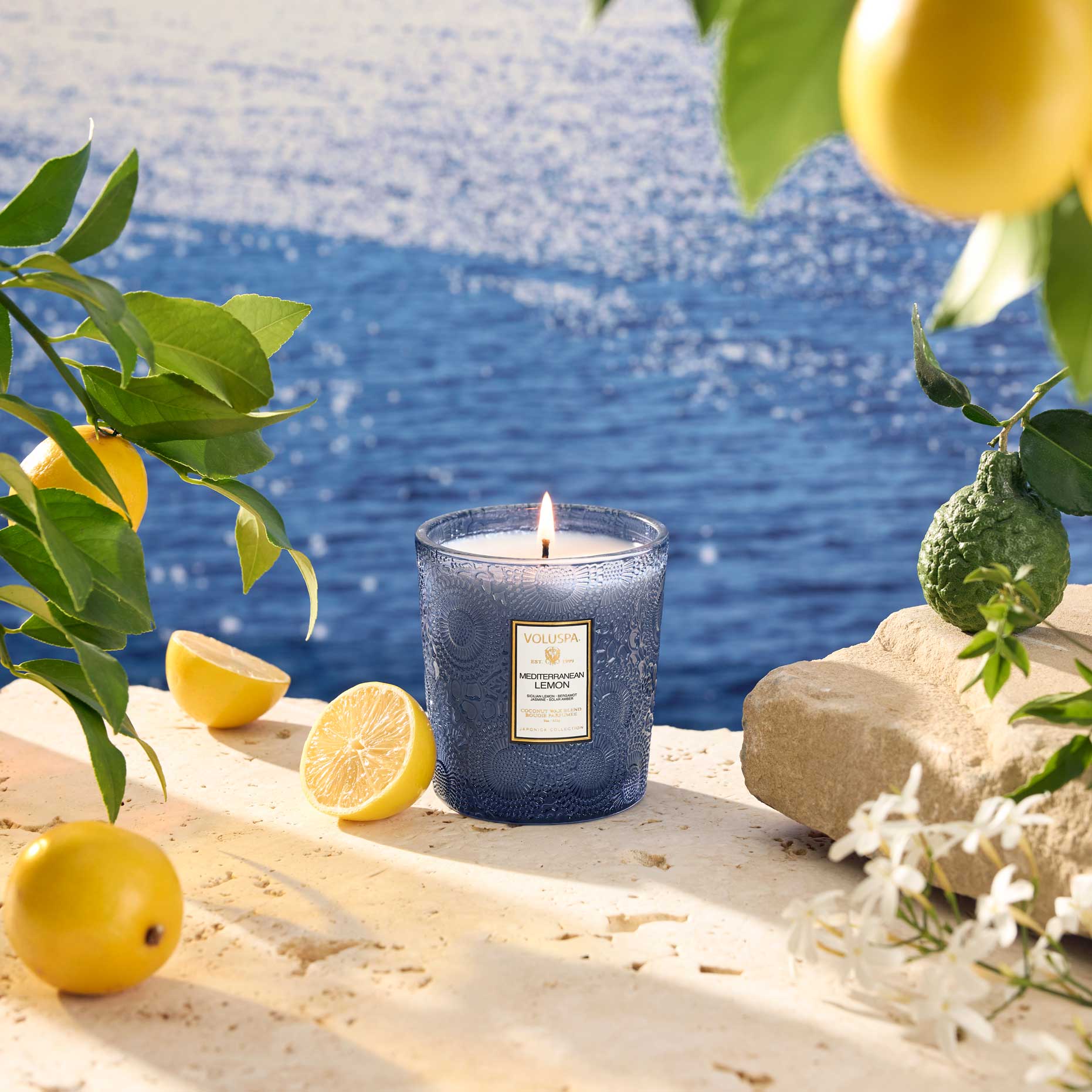 Mediterranean Lemon Classic Candle