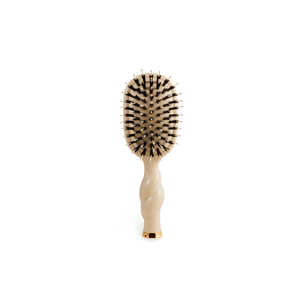 Mini Boar Brush- Tan