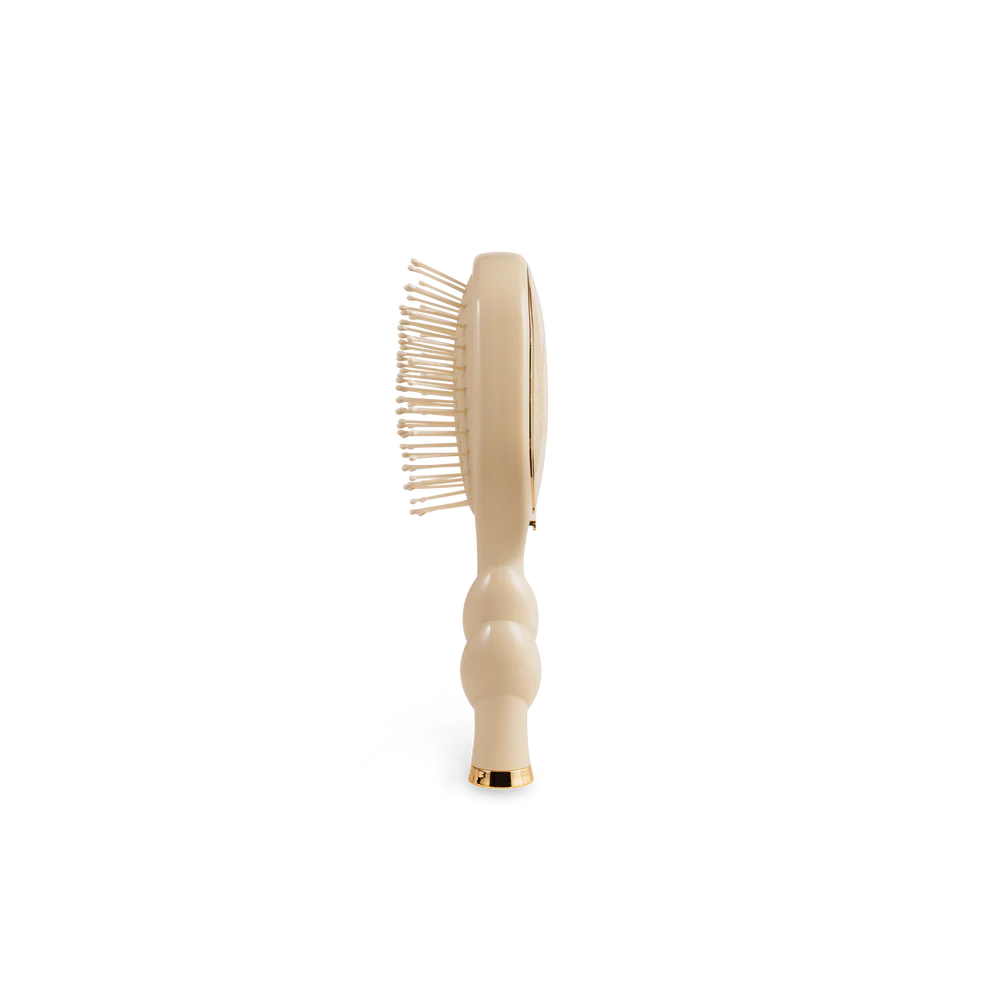 Mini Detangler Brush for Medium Hair- Tan