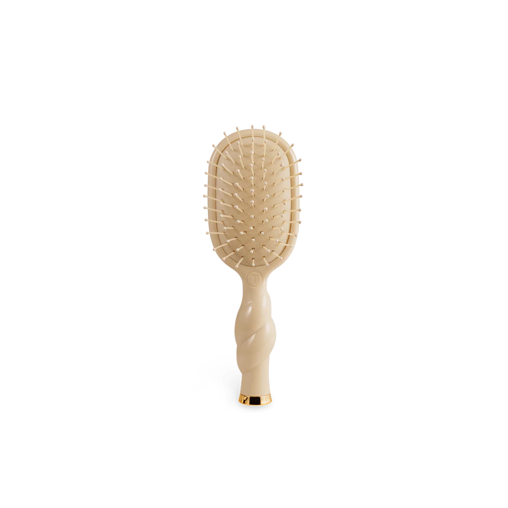 Mini Detangler Brush for Medium Hair- Tan