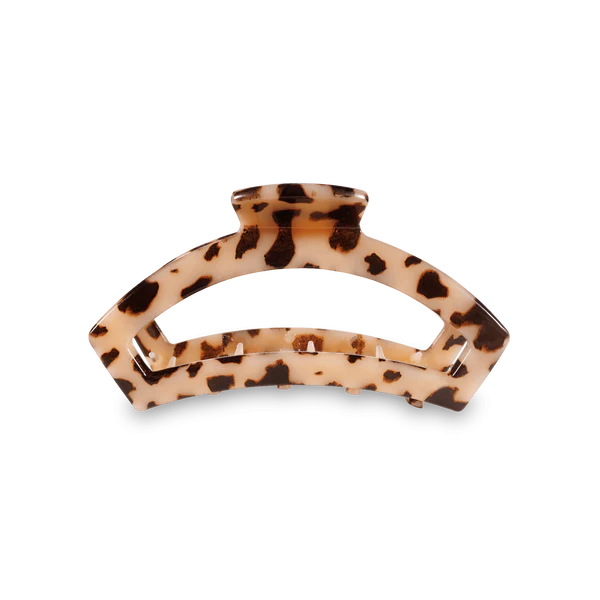 Blonde Tortoise Open Small Hair Clip