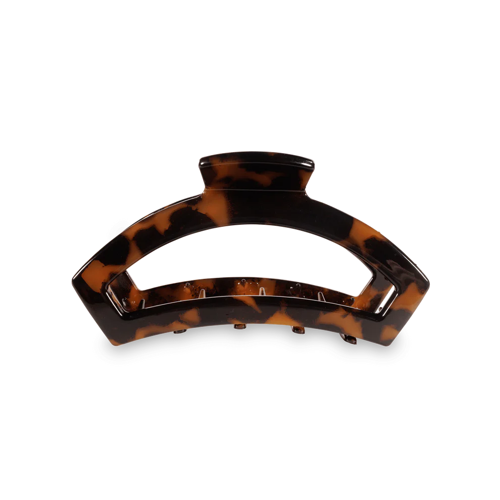 Open Tortoise Medium Hair Clip