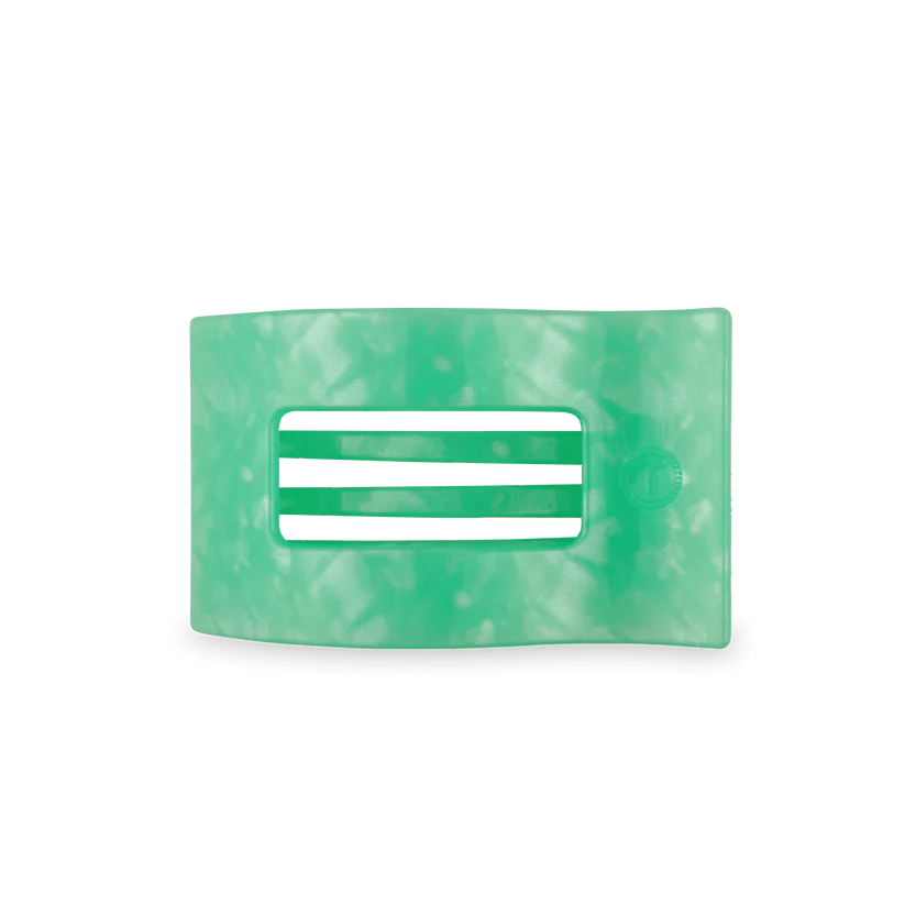 Spring Splash Medium Flat Rectangle Hair Clip