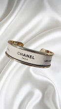 Load image into Gallery viewer, White Chanel Ribbon Cuff
