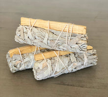 Load image into Gallery viewer, White Sage Smudge Stick with Palo Santo