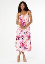 Load image into Gallery viewer, Floral Fit &amp; Flare Dress