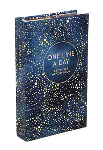 Celestial One Line a Day Journal
