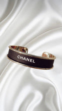 Load image into Gallery viewer, Black Chanel Ribbon Cuff