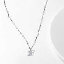 Load image into Gallery viewer, Letter Necklace - Silver