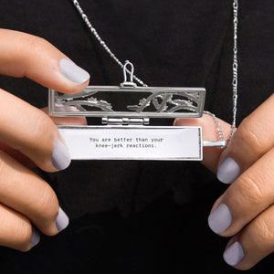 Flowered Vine Fortune Locket