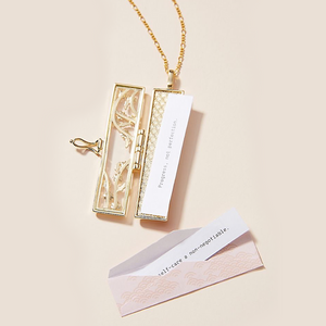 Flowered Vine Fortune Locket