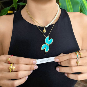 Signature Enamel Fortune Cookie Locket
