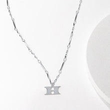 Load image into Gallery viewer, Letter Necklace - Silver