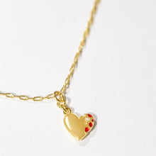 Load image into Gallery viewer, Jeweled Heart Pendant