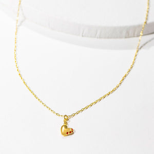 Jeweled Heart Pendant