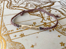 Load image into Gallery viewer, Choose Love Braided Bracelet