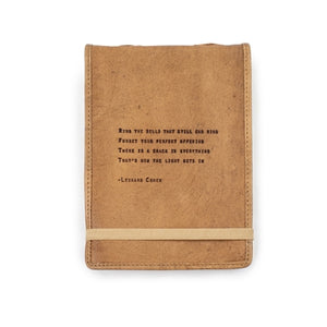 Artisan Leather Journal - Leonard Cohen