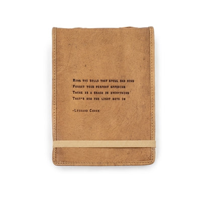 Artisan Leather Journal - Leonard Cohen