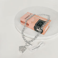 Load image into Gallery viewer, Love Letter Envelope Locket - Silver