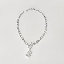 Load image into Gallery viewer, Love Letter Envelope Locket - Silver
