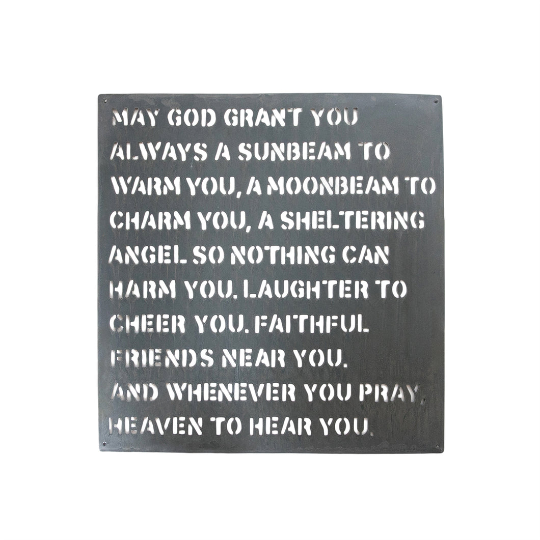Metal Sign - May God Grant You