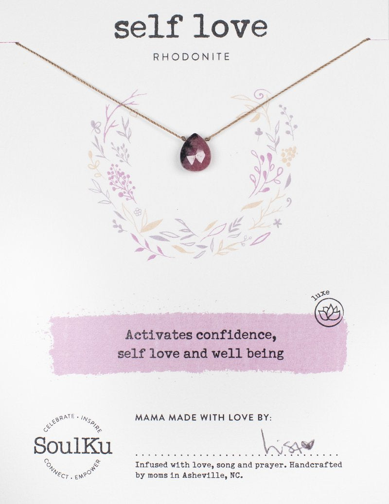 Rhodonite Luxe Necklace - Self Love