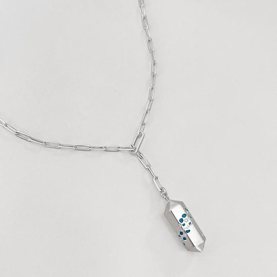 Polygon Lariat Locket