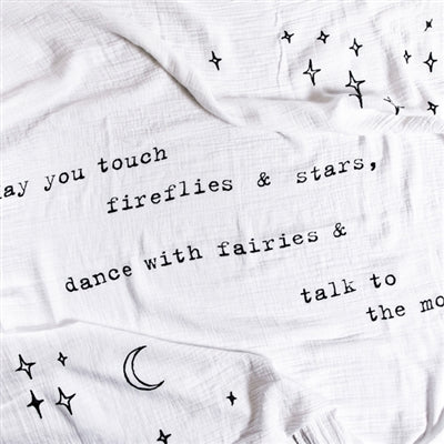 May You Touch Fireflies Swaddle