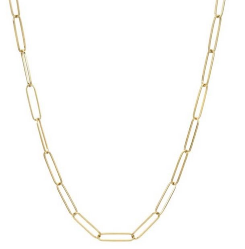 Chain Link Necklace - 16