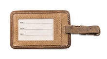 Load image into Gallery viewer, Leather Luggage Tag - Peter Pan