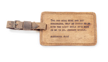 Load image into Gallery viewer, Leather Luggage Tag - Alexandra Elle