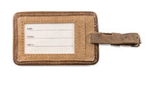 Load image into Gallery viewer, Leather Luggage Tag - Susan Sontag