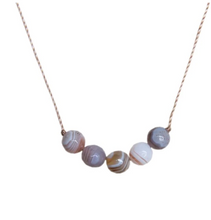 Load image into Gallery viewer, Intention Necklace Botswana Agate - Change