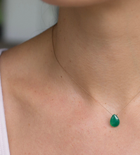 Load image into Gallery viewer, Green Onyx Luxe Necklace - Bereavement