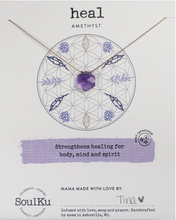 Load image into Gallery viewer, Amethyst Sacred Necklace - Heal