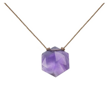 Load image into Gallery viewer, Amethyst Sacred Necklace - Heal