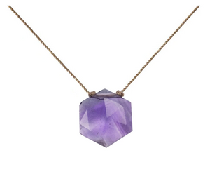 Amethyst Sacred Necklace - Heal