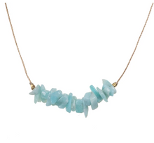 Load image into Gallery viewer, Courage Intention Necklace - Amazonite