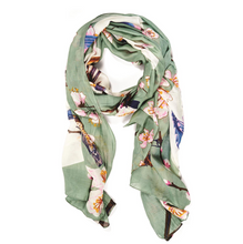 Load image into Gallery viewer, Blossom &amp; Birds Scarf