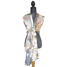 Load image into Gallery viewer, New York Map Scarf
