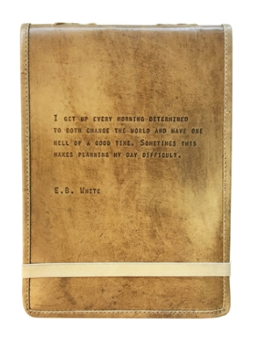 Leather Journal - E. B. White