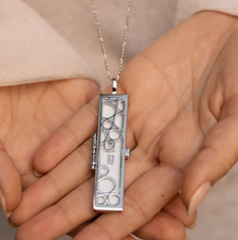 Load image into Gallery viewer, Cascading Circles Fortune Locket