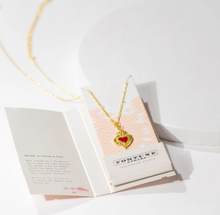 Load image into Gallery viewer, Sacred Heart Pendant - Gold-Dipped