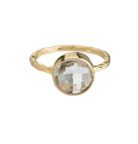 Green Amethyst Ring