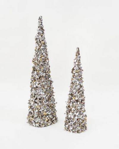 Sequin Christmas Trees - Set of 2