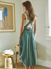 Load image into Gallery viewer, Pleated Dress with X-Back Straps